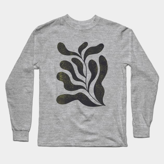 Abstract Plant No. 1 Long Sleeve T-Shirt by Renea L Thull